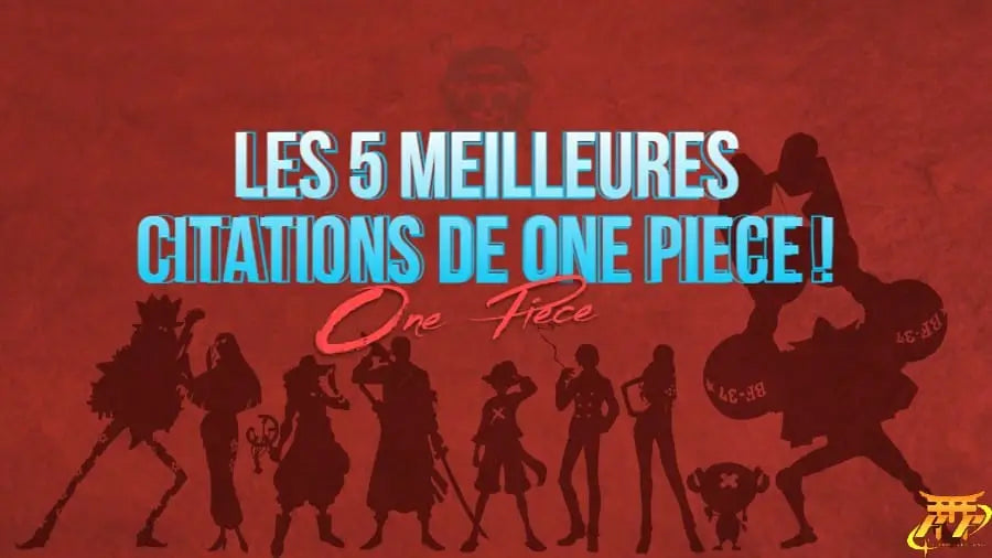 Les 5 meilleures citations de One Piece!