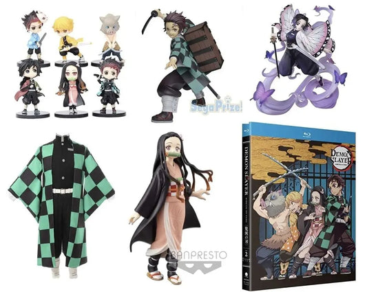 Top 10 des meilleurs figurines et produits dérivés sur Demon Slayer à acheter!