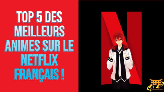 TOP 5 des meilleurs Animes sur le Netflix Français !