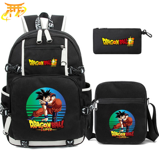 Cartable avec Trousse et Sacoche Son Goku DBS - Dragon Ball Z™