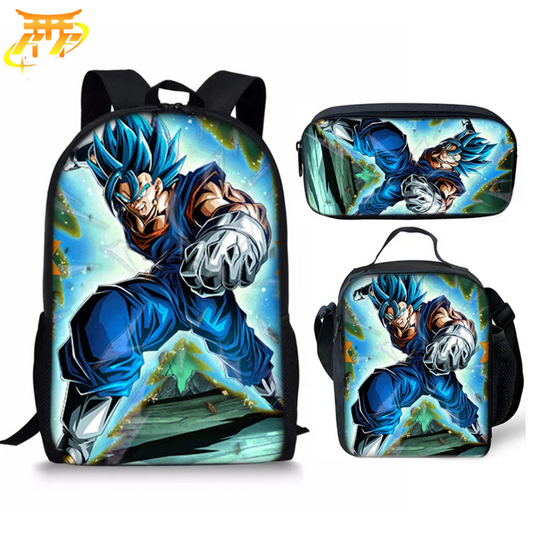 Cartable avec Trousse et Sacoche Vegeto - Dragon Ball Z™