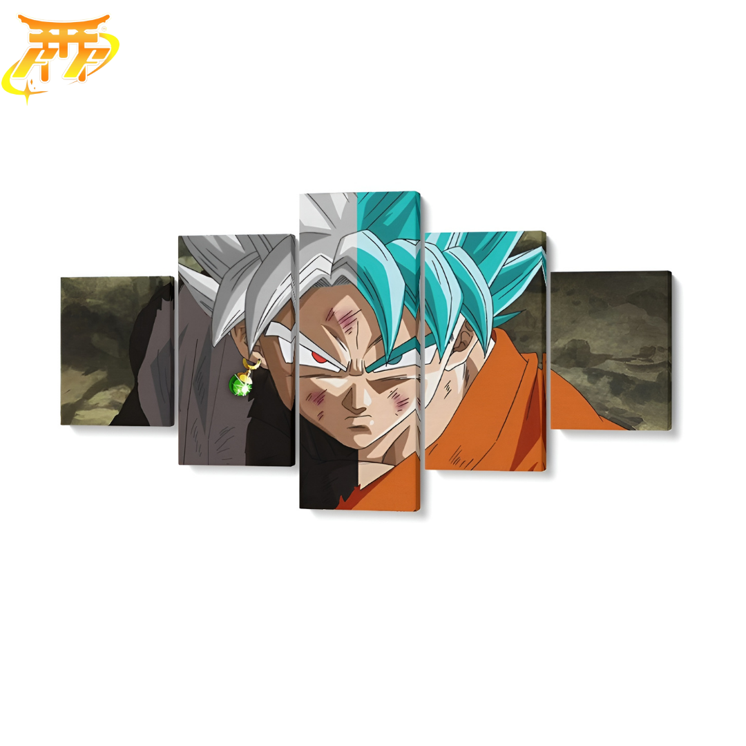 Tableau Goku x Black