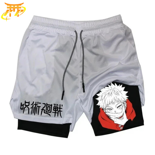 Short Yuji Blanc et Noir - Jujutsu Kaisen™