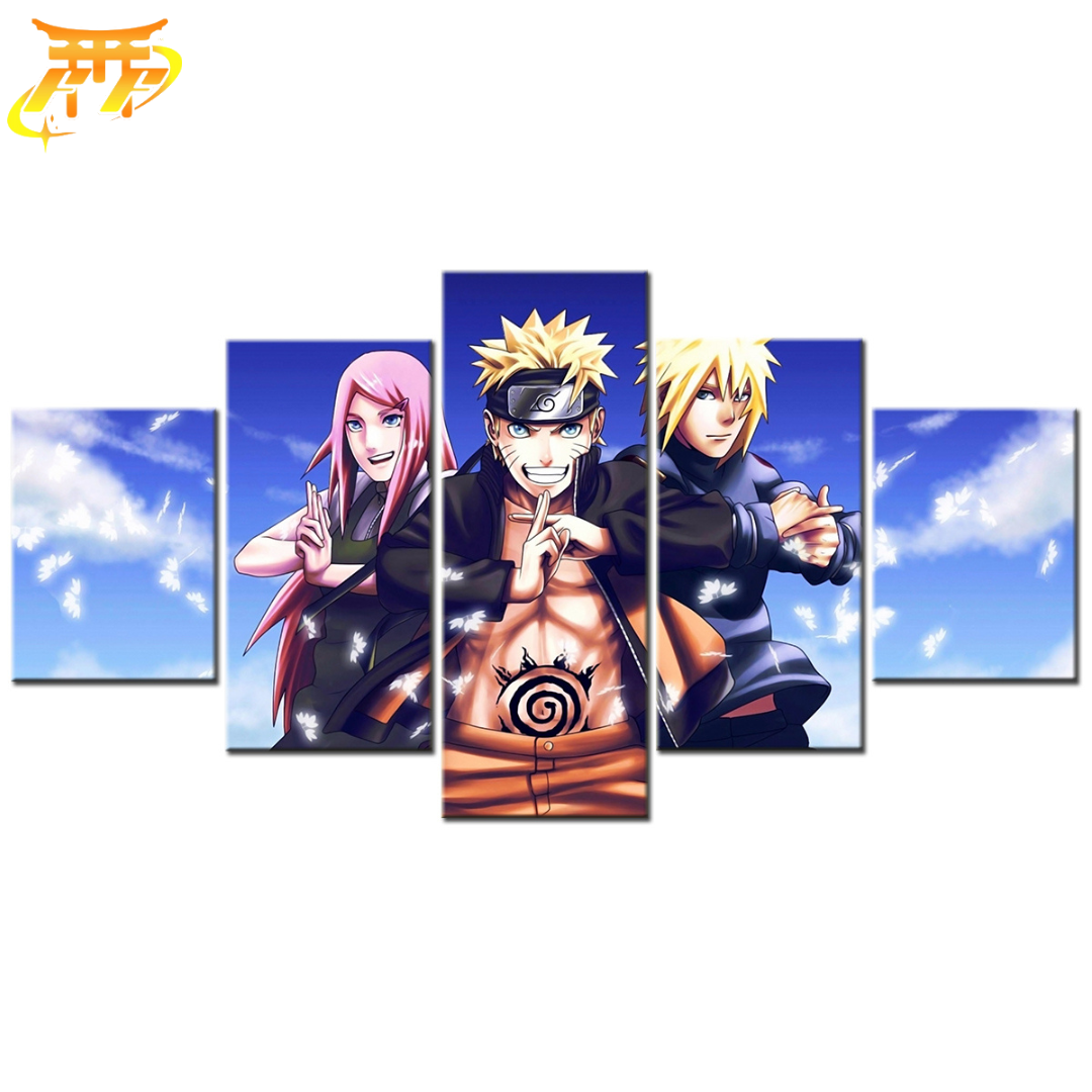 Tableau Famille Uzumaki - Naruto Shippuden™