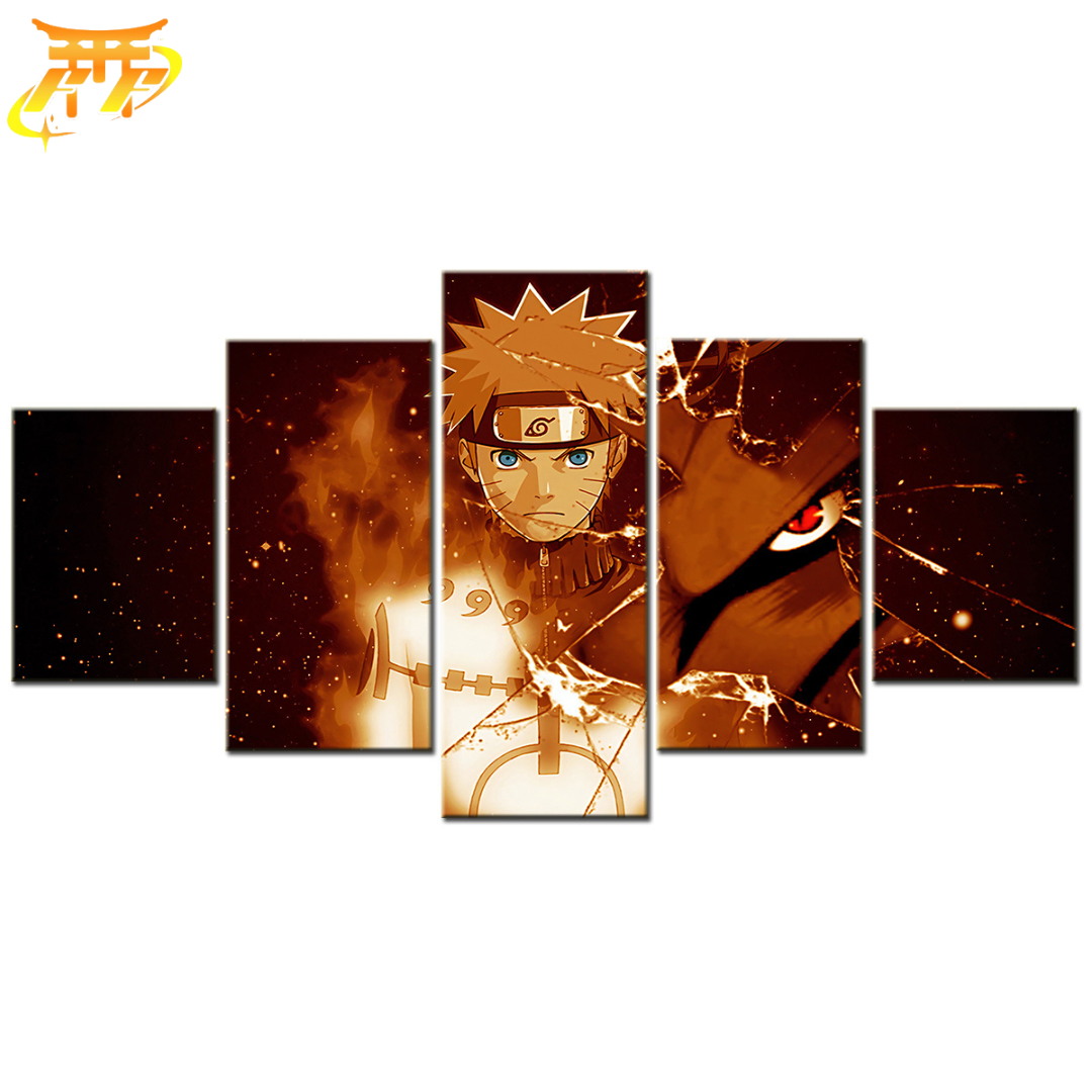 Tableau Naruto x Kurama - Naruto Shippuden™