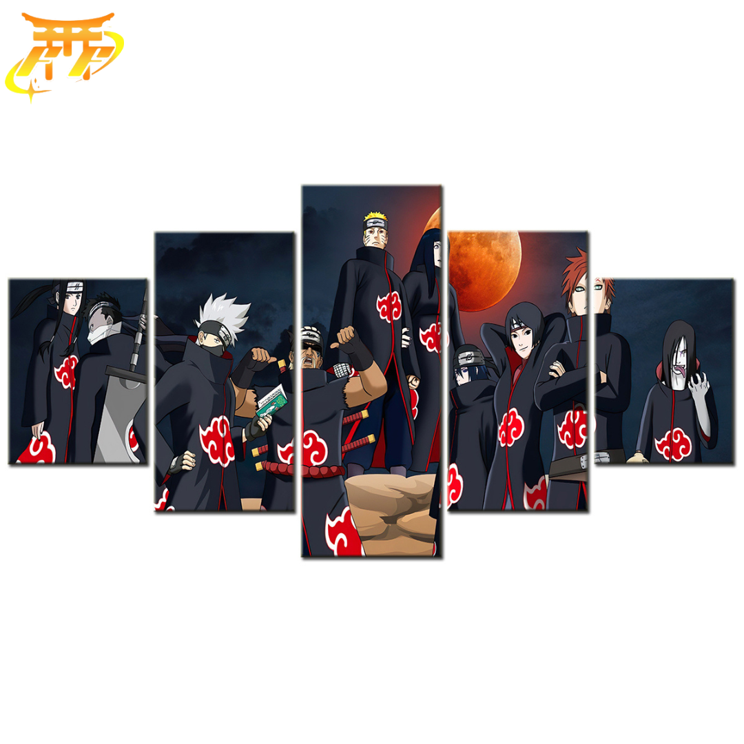 Tableau Ninjas Tenue Akatsuki - Naruto Shippuden™