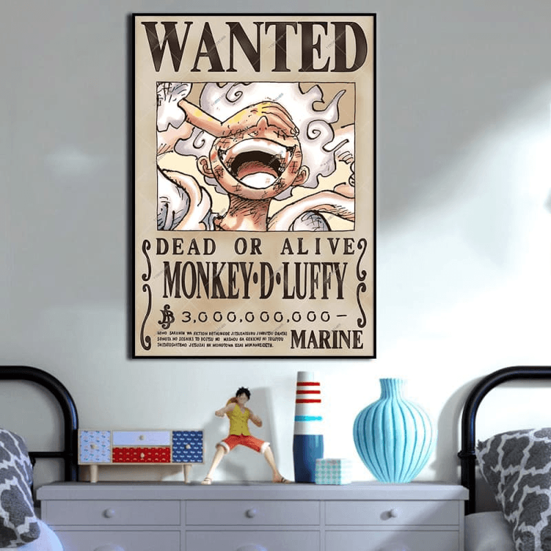 Poster Wanted Luffy "Yonko" - One Piece™