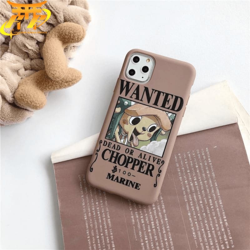 Coque iphone Chopper WANTED - One Piece™ - Figurine Manga France : N°1 des ventes de figurine en ligne