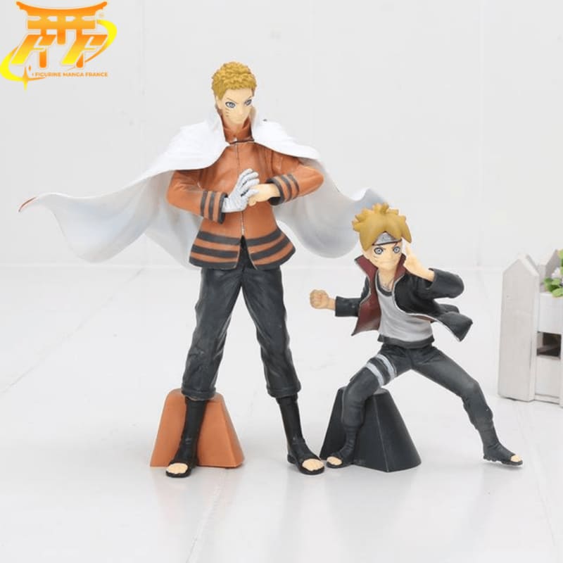 Figurine Père Fils Uzumaki - Naruto Shippuden