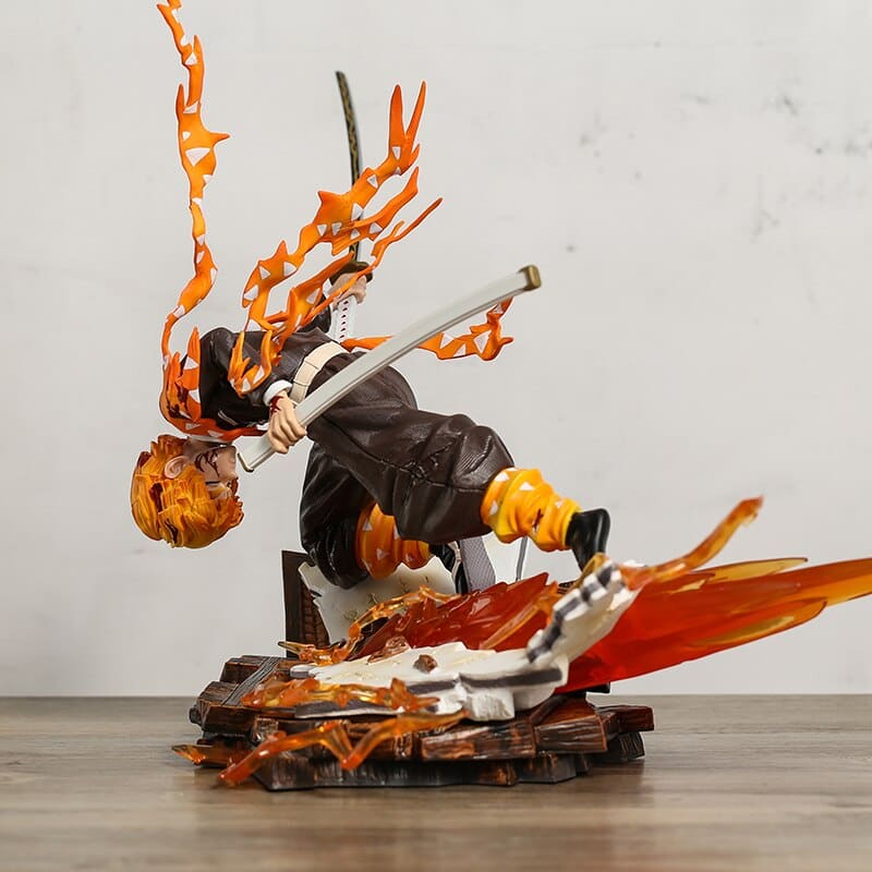 Figurine Zenitsu Agatsuma "Dieu du feu céleste" - Demon Slayer