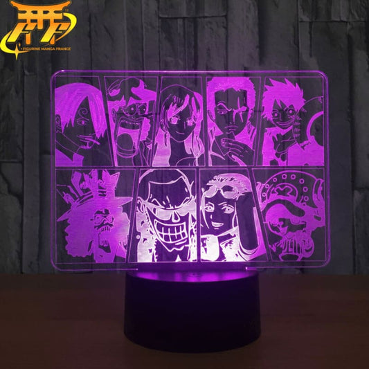 Lampe LED Équipage des Mugiwara - One Piece