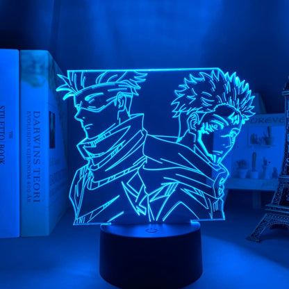 Lampe LED de Gojo et Sukuna - Jujutsu Kaisen™ - Figurine Manga France