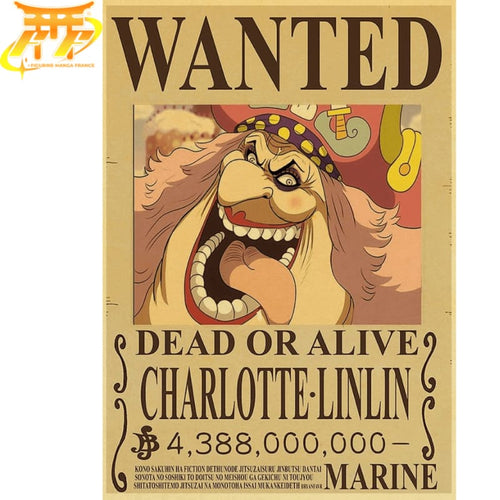 Poster Wanted Big MOM - One Piece