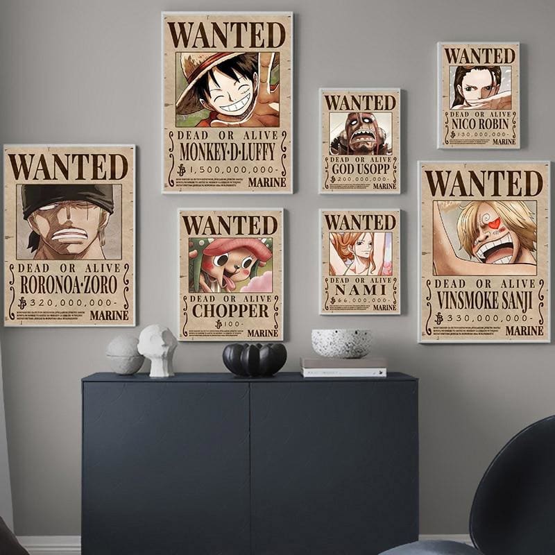 Poster Wanted  Usopp - One Piece
