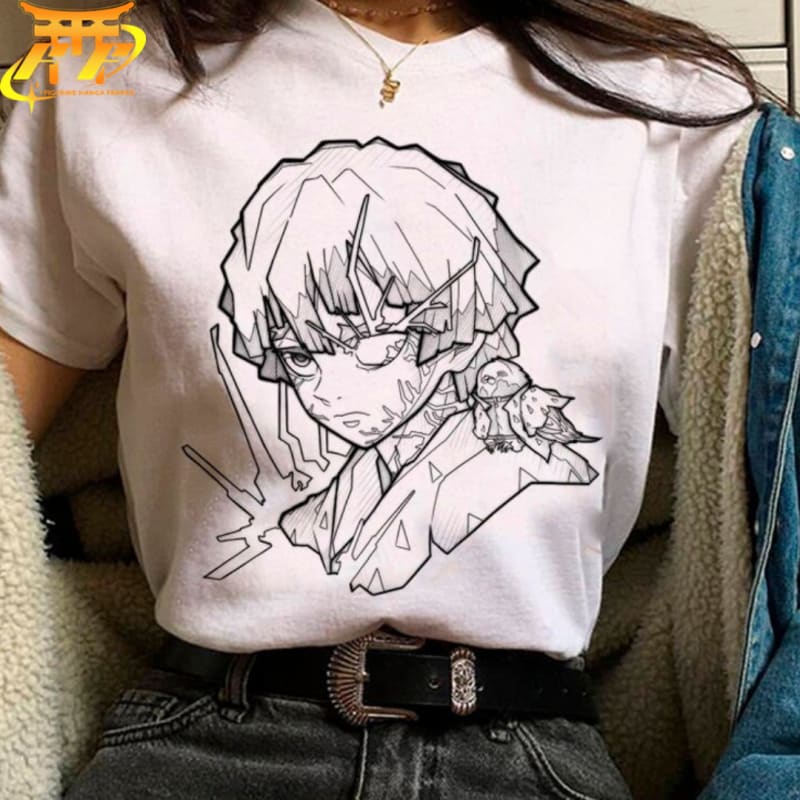 T-Shirt Zenitsu Agatsuma - Demon Slayer™ - Figurine Manga France